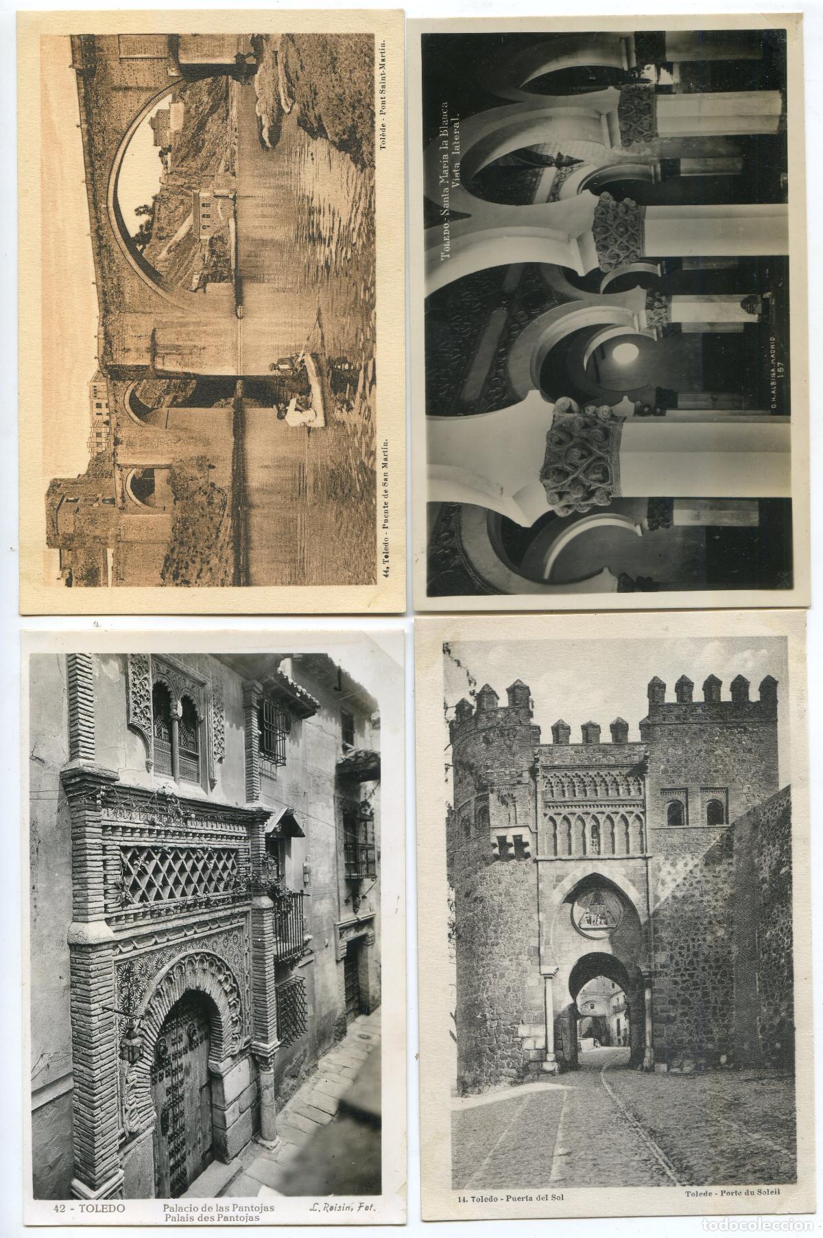 Postales: Lote cuatro postales de Toledo de Roisin y Alsina