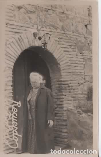 Postales: TOLEDO SIN ESCRIBIR MUJER