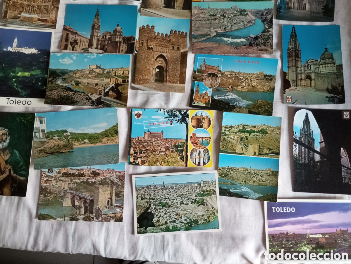 Postales: 22 postales de Toledo sin circular - Foto 3
