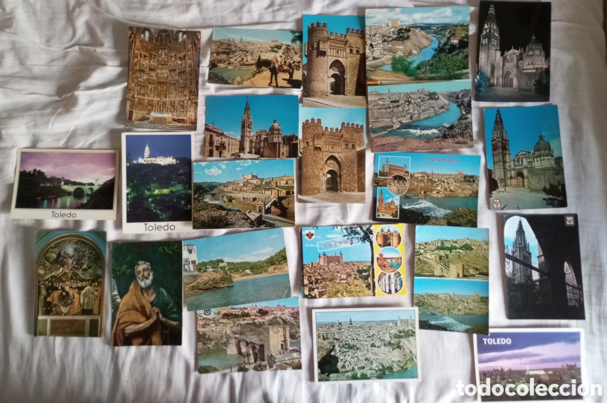 Postales: 22 postales de Toledo sin circular