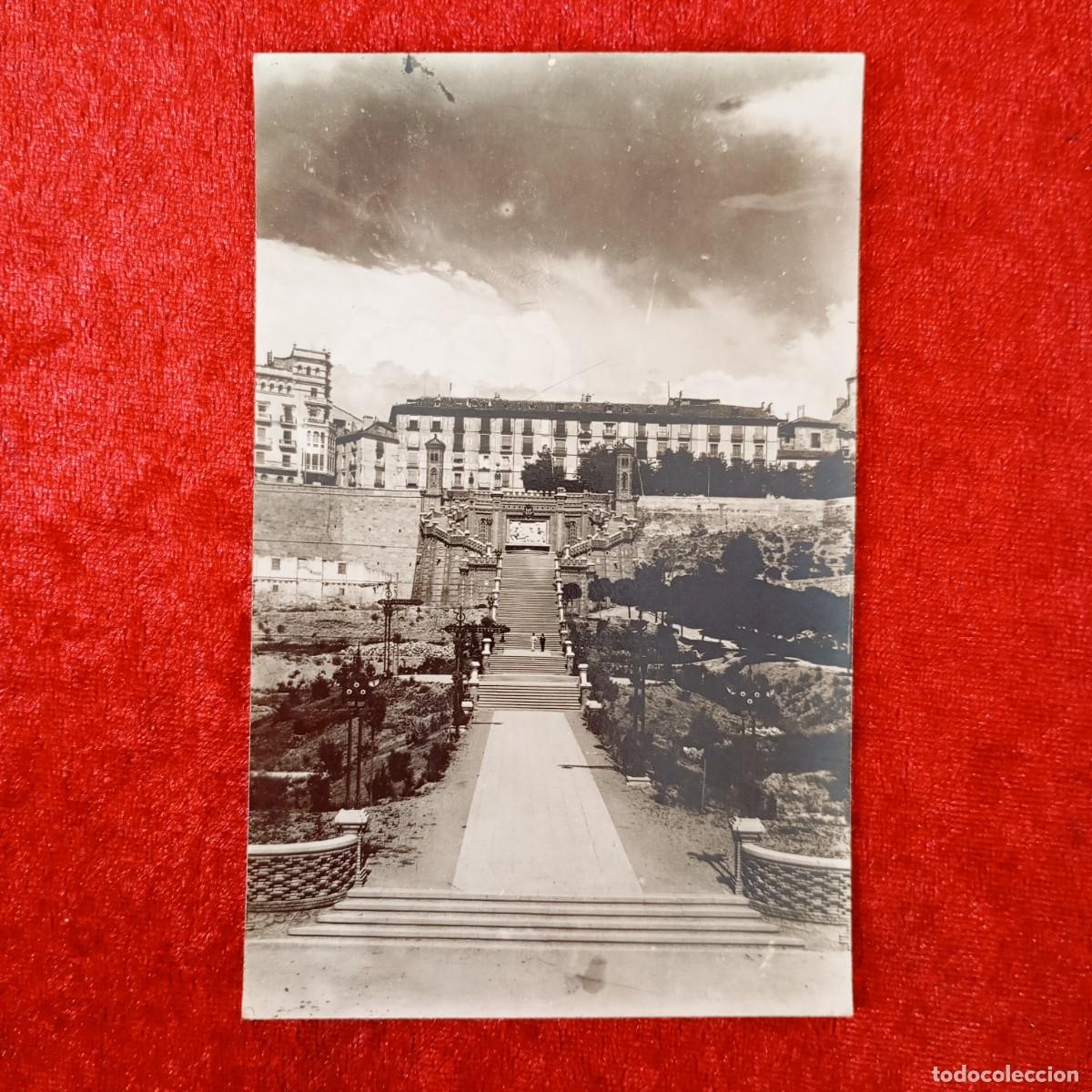 Postales: POSTAL - TERUEL - ESCALINATA - RAR&Iacute;SIMA / 1854
