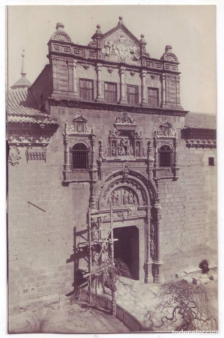 Postales: Toledo: Fachada del Hospital de Santa Cruz. Linares Fotos. No circulada (A&ntilde;os 30)