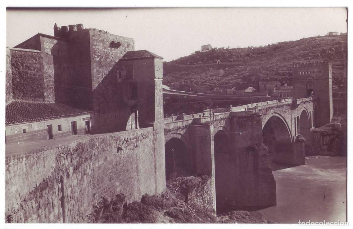 Postales: Toledo: Puente de San Mart&iacute;n. Linares Fotos. No circulada (A&ntilde;os 30)