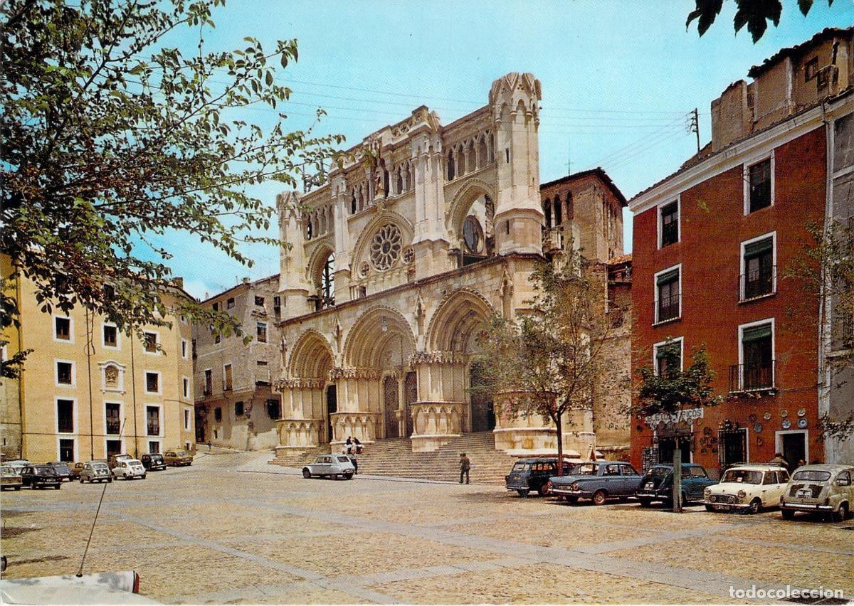 Postales: Postal de la Catedral y Plaza Mayor de Cuenca