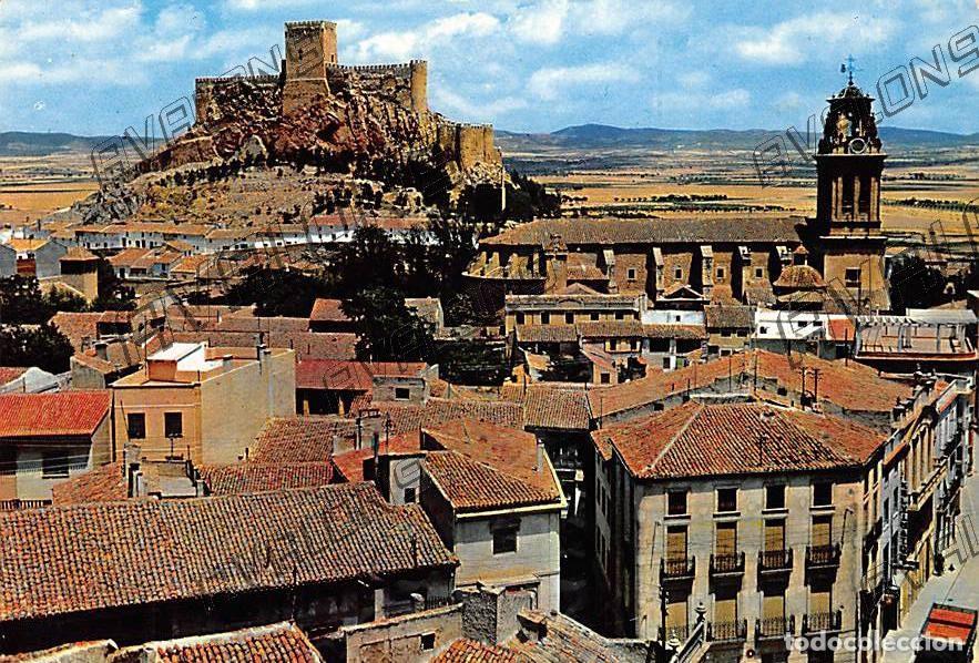 Postales: Castillo de Almansa (Albacete) - Escrita - A&ntilde;os 60 o 70