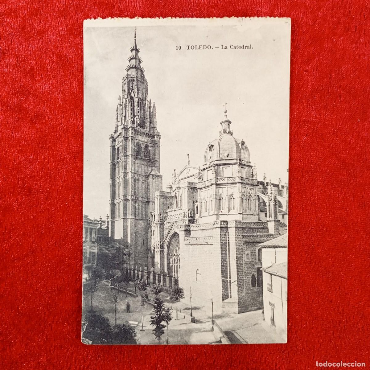 Postales: POSTAL - TOLEDO - LA CATEDRAL - 10 - FOT. LACOSTE - MADRID - RAR&Iacute;SIMA / 2083