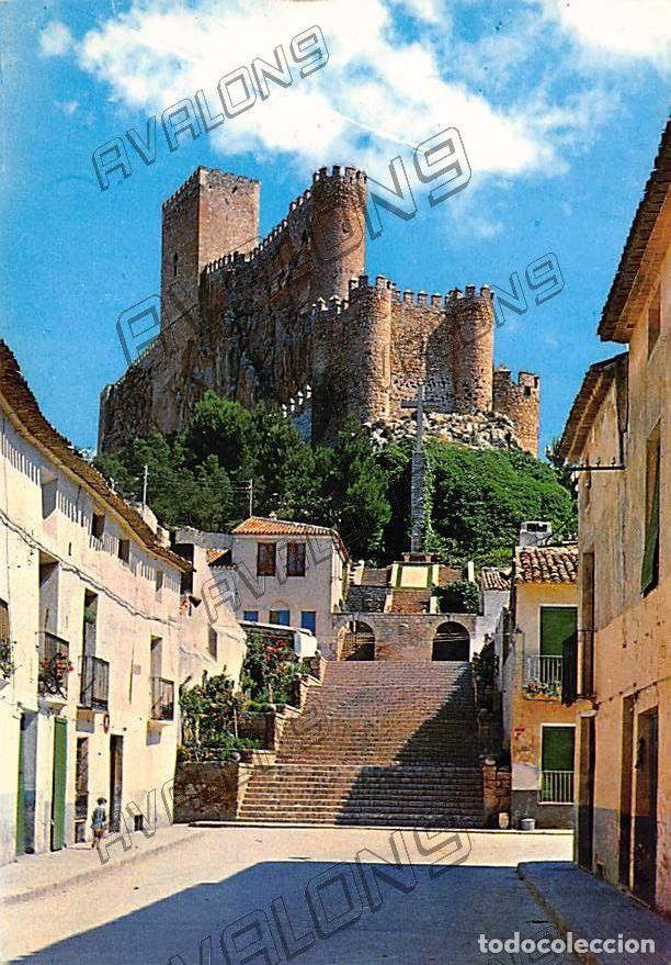 Postales: Castillo de Almansa (Albacete) - Sin Circular , a&ntilde;os 60