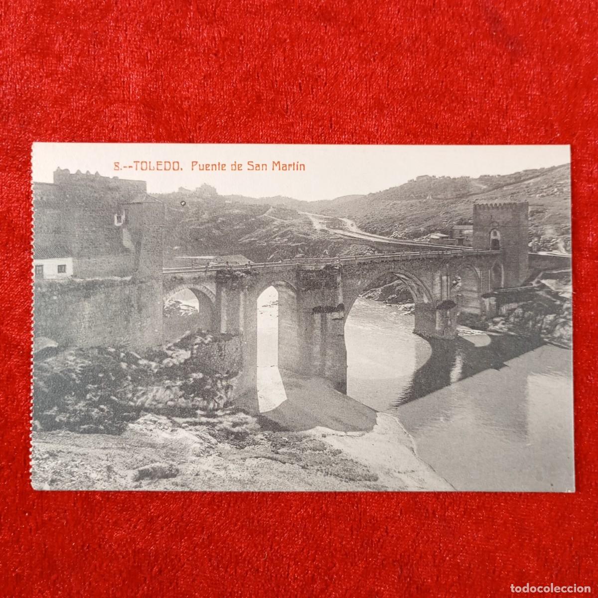 Postales: POSTAL - TOLEDO - PUENTE DE SAN MART&Iacute;N - 8 - EDICI&Oacute;N GARRIDO - CASTA&Ntilde;EIRA ALVAREZ - RAR&Iacute;SIMA / 2404
