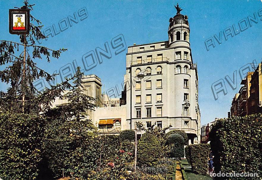 Postales: Jardines de la Plaza del Castillo (Albacete) - Sin circular - A&ntilde;os 60
