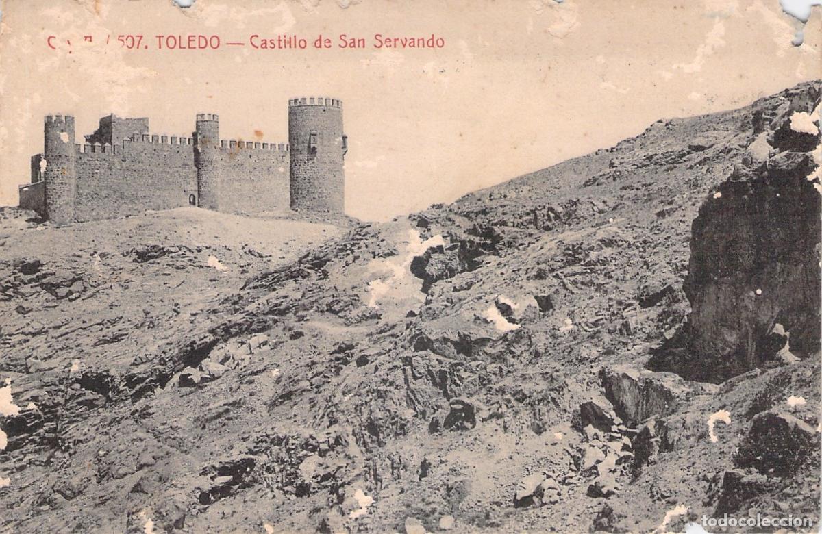 Postales: Postal de Toledo: Castillo de San Servando
