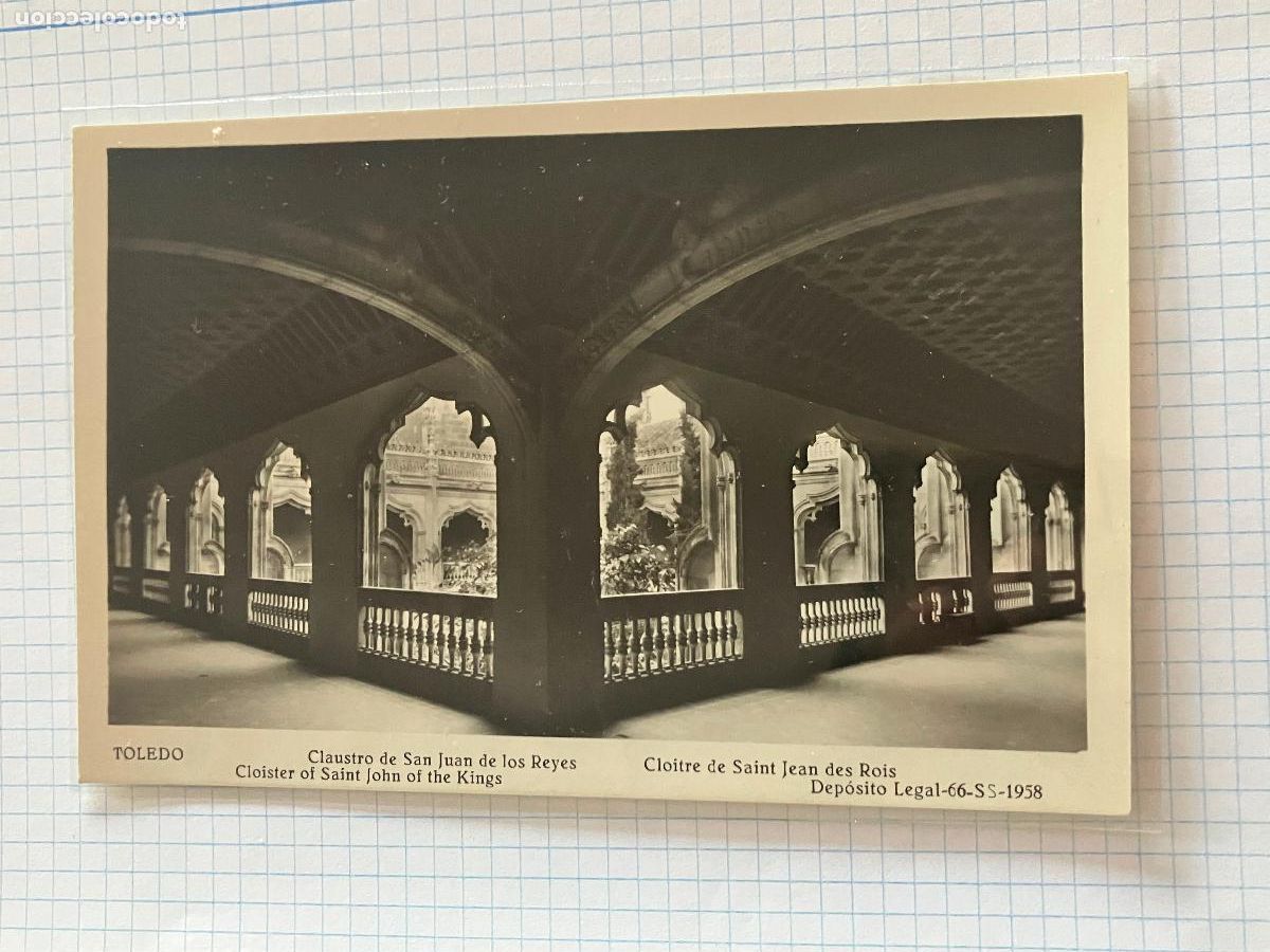 Postales: Toledo - Postal Claustro de San Juan de los Reyes - Manipel