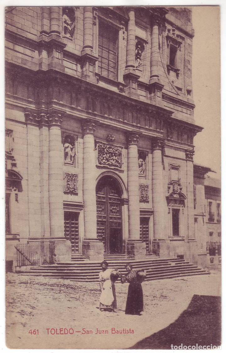 Postales: Toledo: San Juan Bautista. Fototipia Casta&ntilde;eira, &Aacute;lvarez y Levenfeld. No circulada (A&ntilde;os 10)