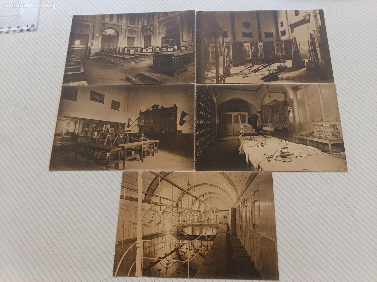 Postales: Toledo. Academia de Infanter&iacute;a. 5 postales antiguas