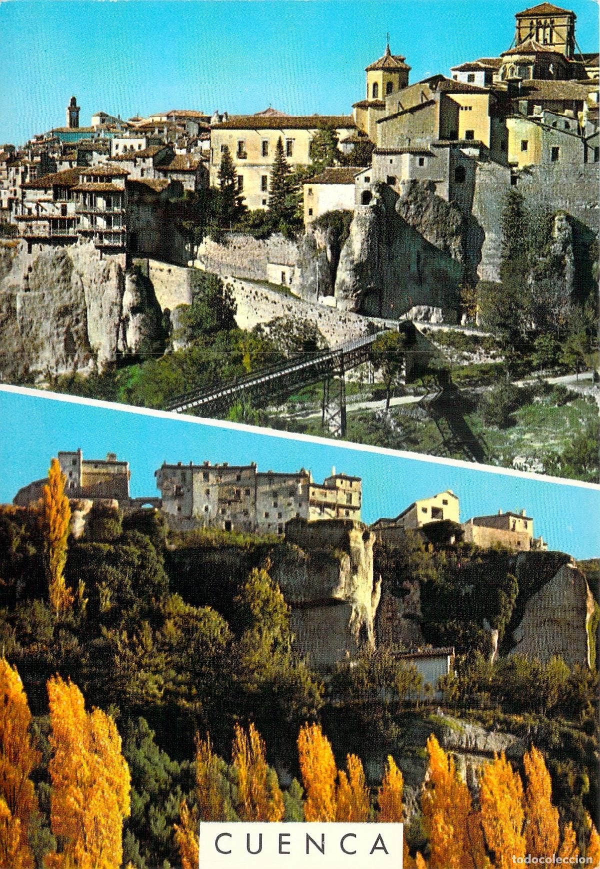 Postales: Postal de las Casas Colgadas de Cuenca, Espa&ntilde;a