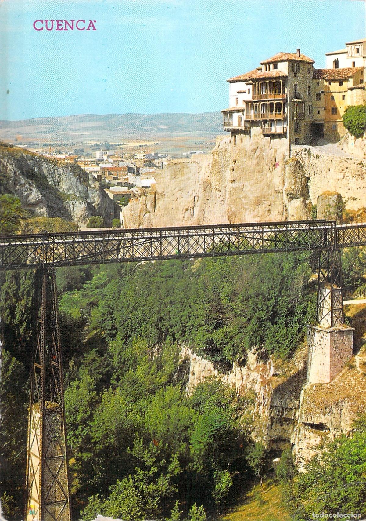 Postales: Postal de las Casas Colgadas y el Puente de San Pablo en Cuenca