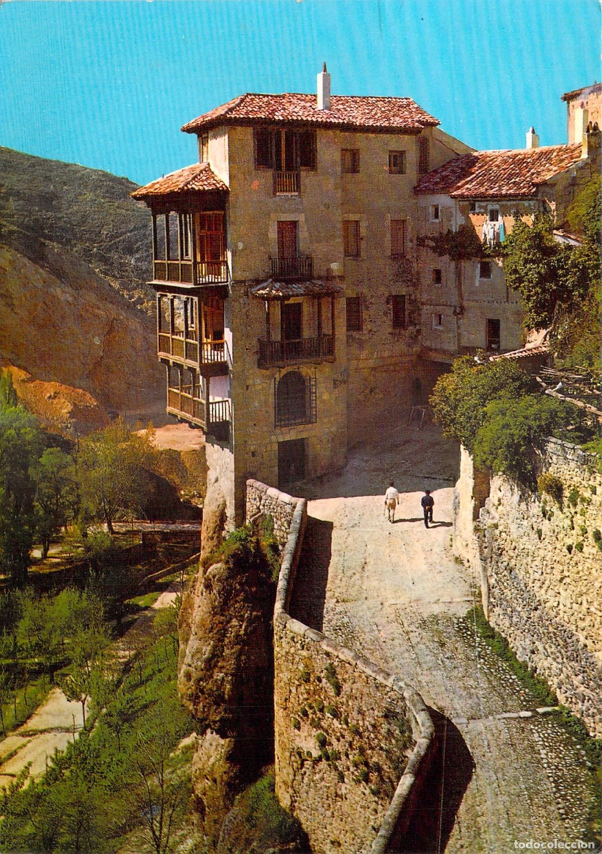 Postales: Postal de las Casas Colgadas en Cuenca, Espa&ntilde;a