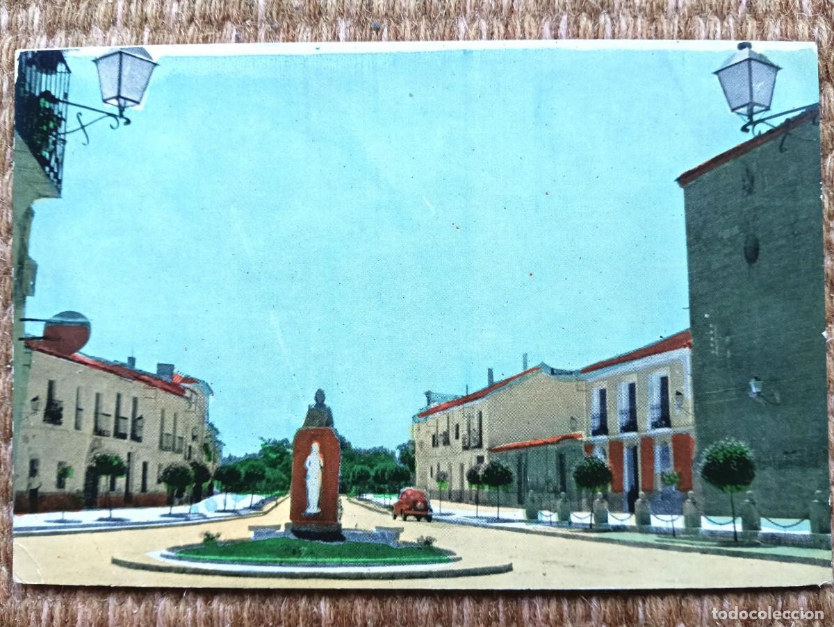 Postales: INFANTES - CIUDAD REAL - PASEO Y MONUMENTO A QUEVEDO