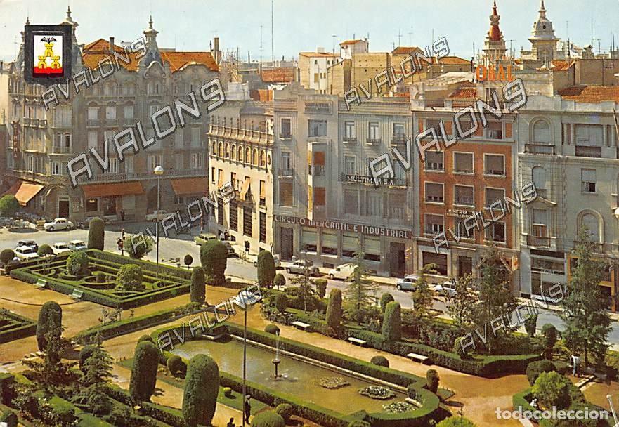 Postales: Plaza del Caudillo (Albacete) - Sin Circular - a&ntilde;os 60