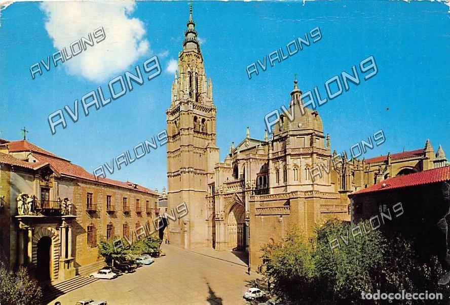Postales: Puerta principal de la Catedral (Toledo) - Sin Circular - A&ntilde;os 60