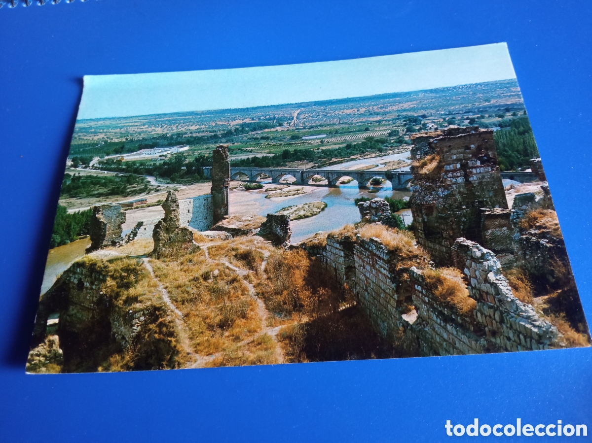 Postales: Antigua postal fotogr&aacute;fica, Escalona, Castillo de Don &Aacute;lvaro de Luna, de 1966