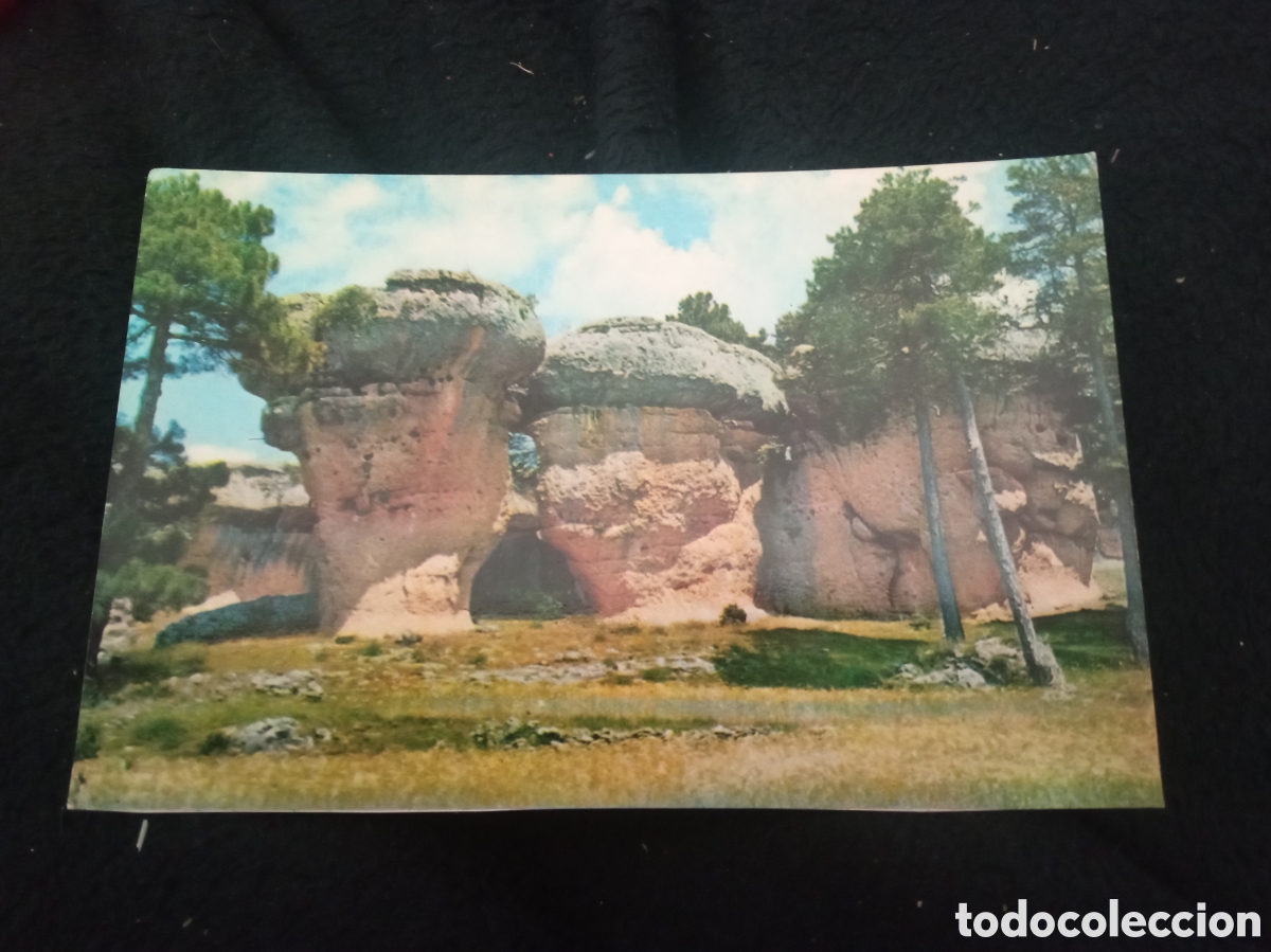 Postales: Antigua postal fotogr&aacute;fica, Cuenca, Ciudad Encantada