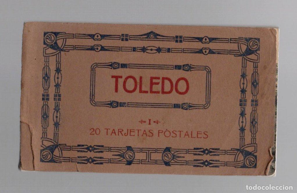 Postales: BLOC POSTAL TOLEDO 20 TARJETAS POSTALES. FOTOTIPIA HAUSER Y MENET