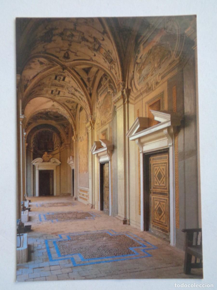 Postales: POSTAL DEL PALACIO DE D. ALVARO DE BAZAN , VISO DEL MARQUES ( CIUDAD REAL ): GALERIA BAJA