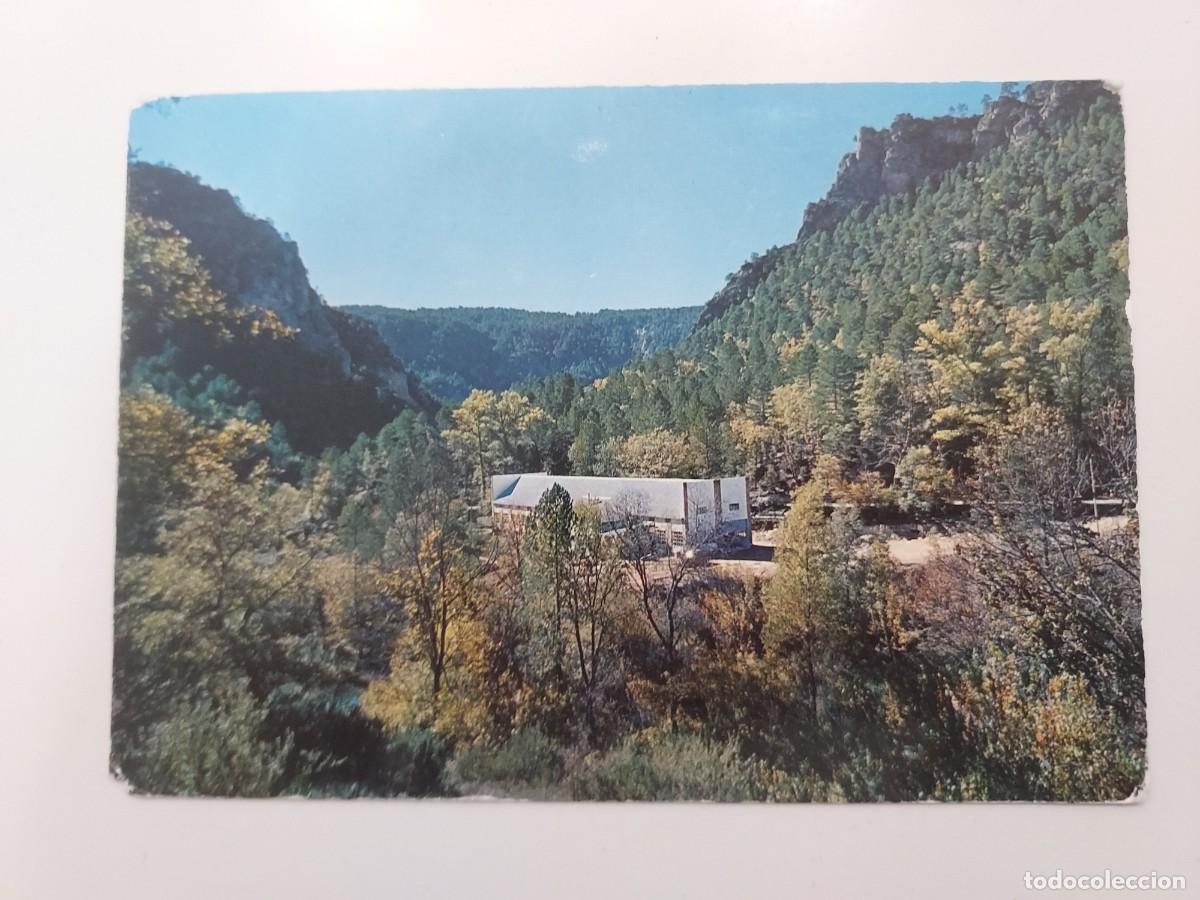 Postales: POSTAL BALNEARIO DE SOLAN DE CABRAS PLANTA DE EMBOTELLADO. 1973. CIRCULADA. CUENCA