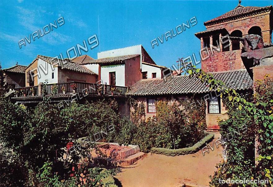 Postales: Casa del Greco, jard&iacute;n (Toledo) - Sin Circular - A&ntilde;os 60
