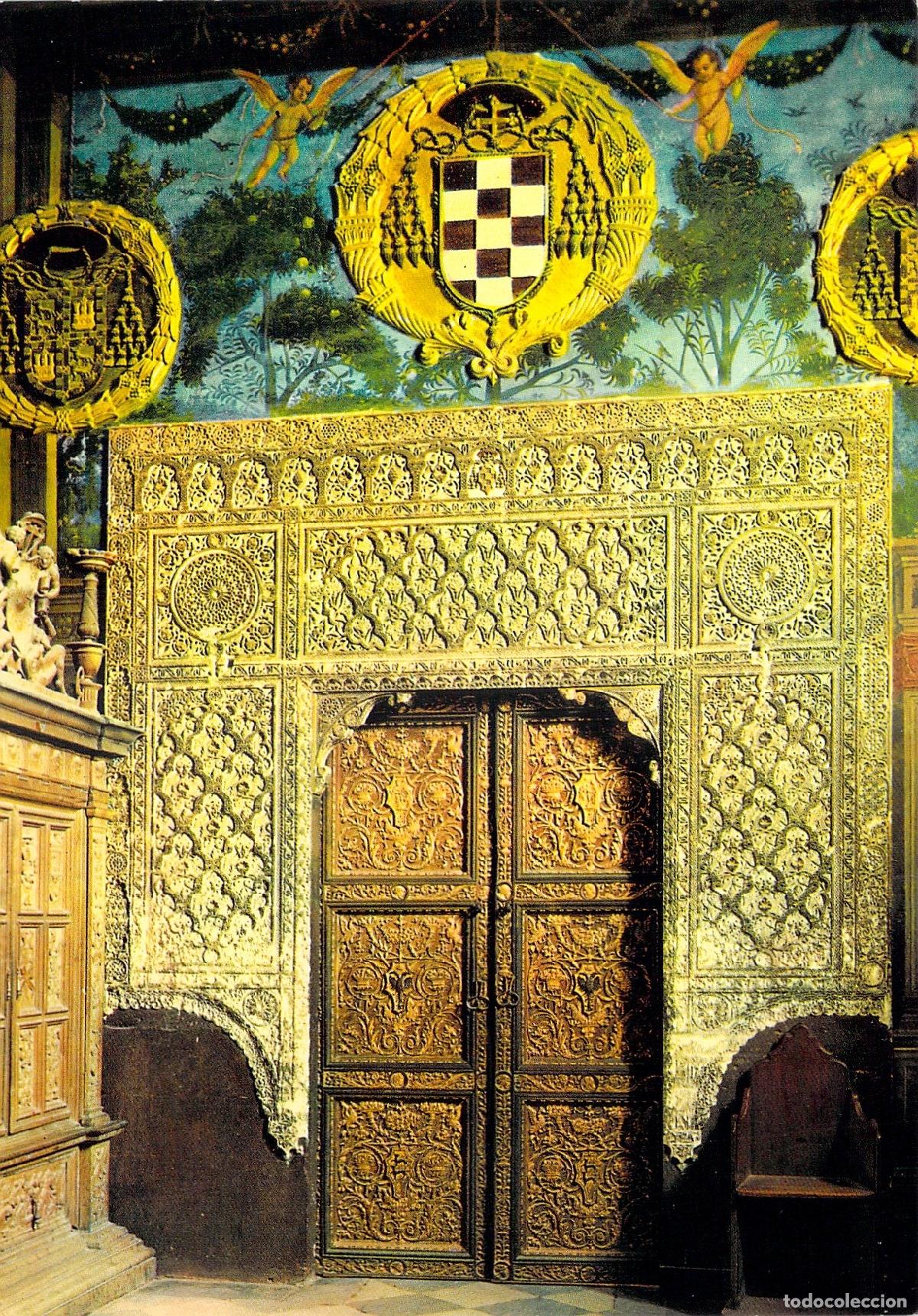Postales: Postal de la Catedral de Toledo Puerta de la Sala Capitular