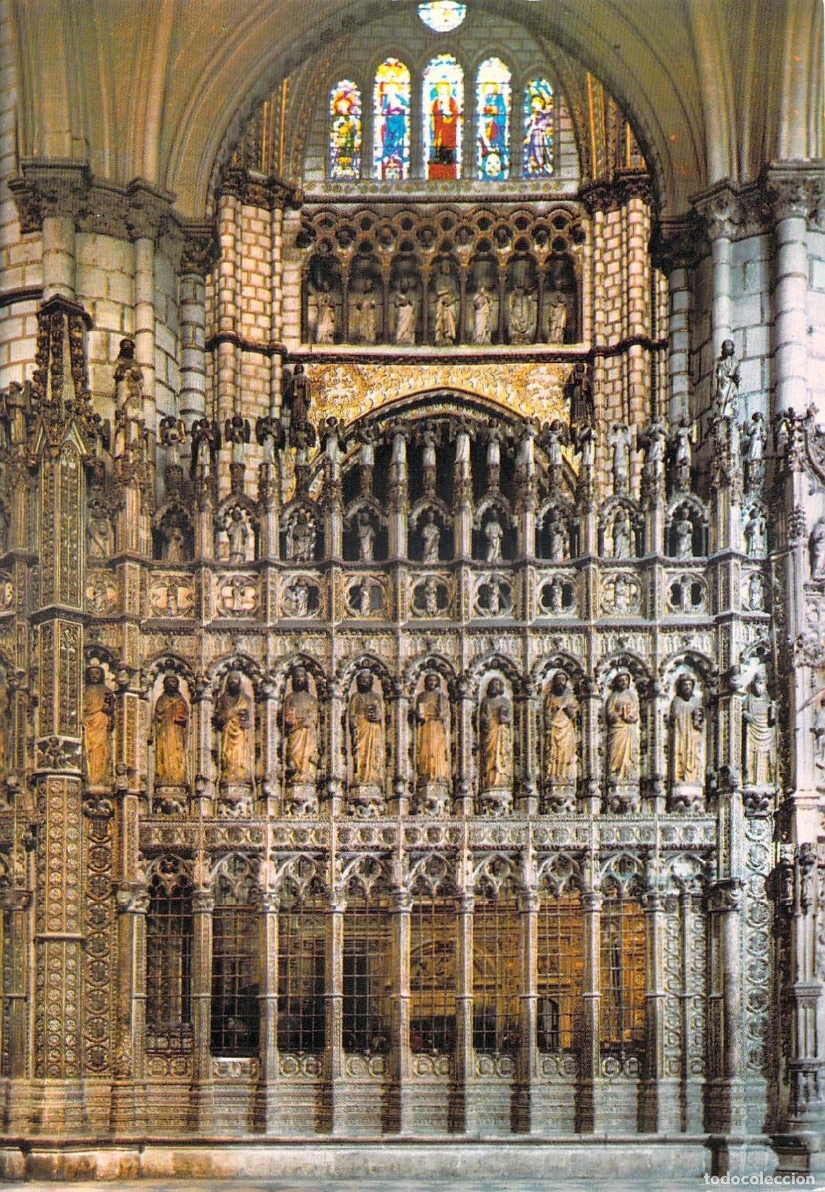 Postales: Postal de la Capilla Mayor de la Catedral de Toledo