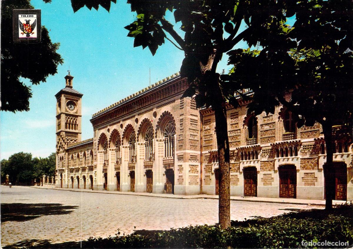 Postales: Postal de la Estaci&oacute;n de Ferrocarril de Toledo