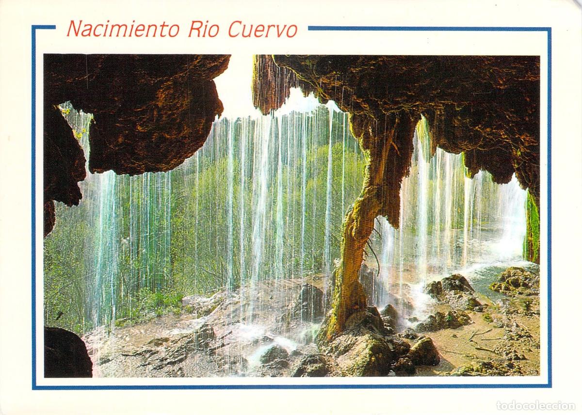 Postales: Postal del Nacimiento del Rio Cuervo en Cuenca