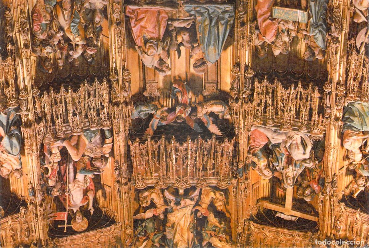 Postales: Postal de Toledo: Retablo Mayor de la Catedral