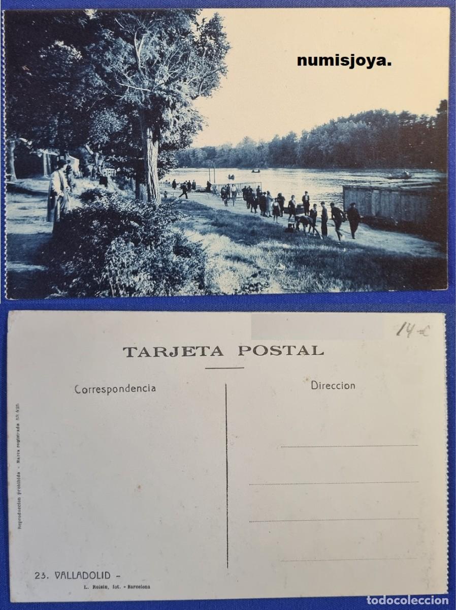 Postales: Postal de VALLADOLID Espa&ntilde;a a&ntilde;o 1920. Paseo de las Moreras. Fot. L. ROISIN.