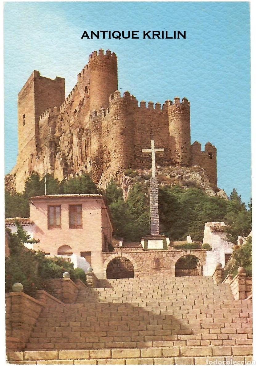 Postales: CASTILLO DE ALMANSA SERIE D-721 FORTALEZA HISTORICA / EDICION VALMAN / SIN FRANQUEAR