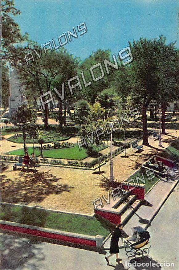 Postales: Jardines del Prado (Ciudad Real) - Sin Circular - 1963
