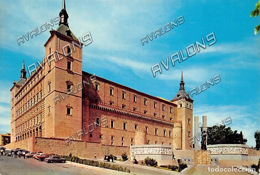 Postales: Vista general Alc&aacute;zar (Toledo) - Sin Circular - a&ntilde;os 60
