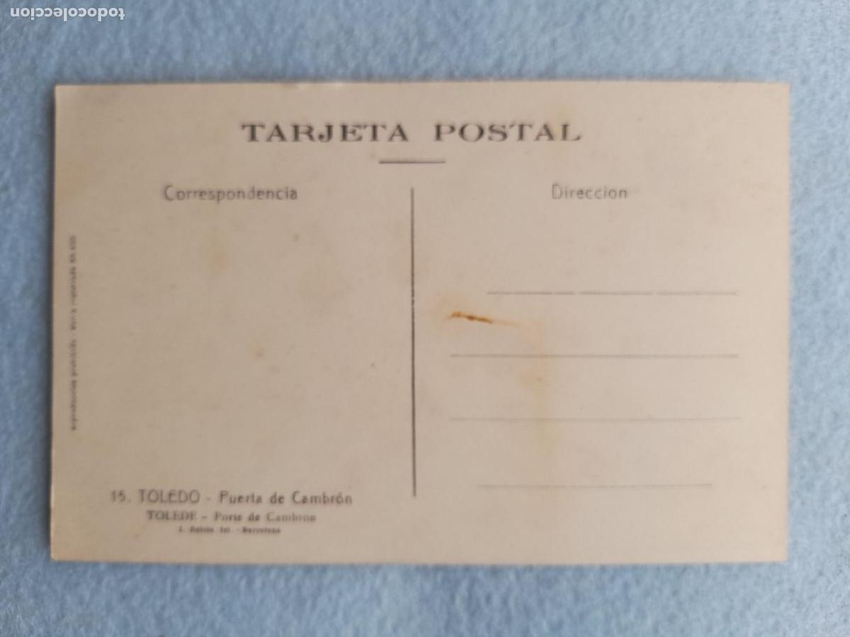 Postales: Toledo. Puerta del Cambr&oacute;n. - Foto 2