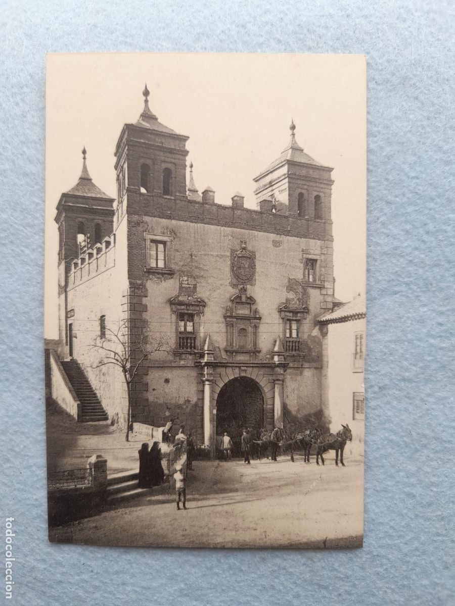 Cartoline: Toledo. Puerta del Cambr&oacute;n.