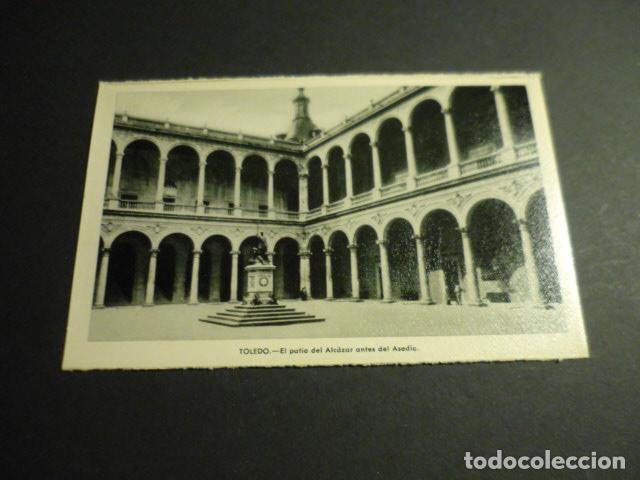 Postales: TOLEDO PATIO DEL ALCAZAR ANTES DEL ASEDIO