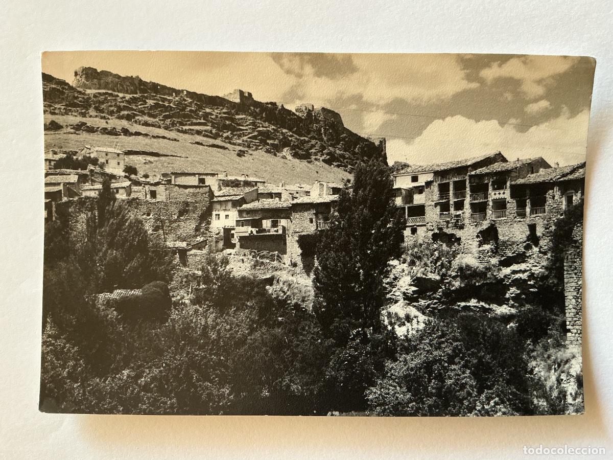 Postales: FOTOGRAF&Iacute;A FORMATO POSTAL CASTILLO Y PUEBLO CA&Ntilde;ETE CUENCA