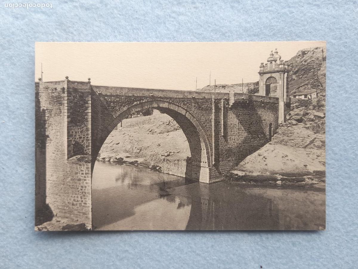 Postales: Toledo. Puente de Alc&aacute;ntara.