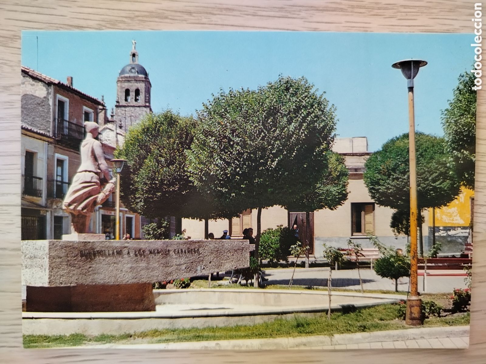 Postales: POSTAL PUERTOLLANO MONUMENTO A LOS HEROES CABALERO
