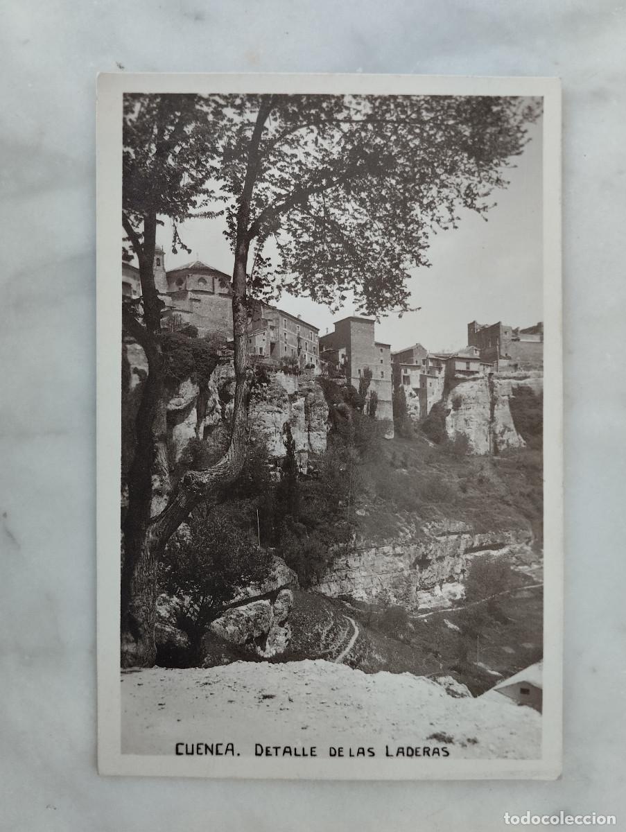 Postales: CUENCA. DETALLE DE LAS LADERAS. POSTAL FOTOGRAFICA.
