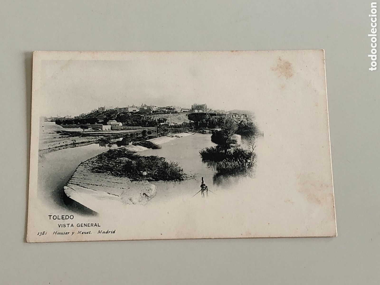 Postales: Tarjeta postal Toledo Hauser y Menet 1381 Vista general