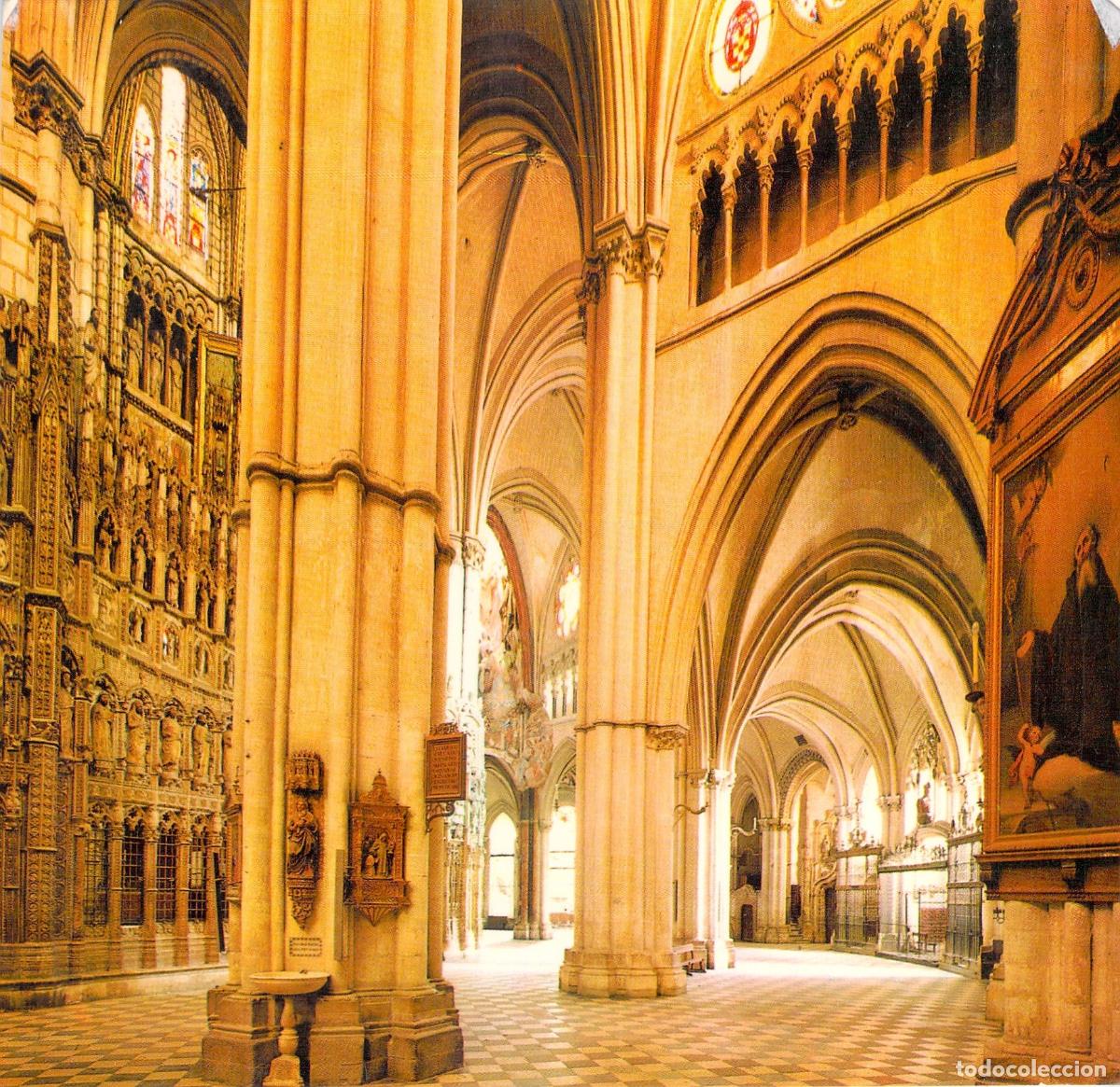 Postales: Postal de la Catedral de Toledo, Nave Lateral