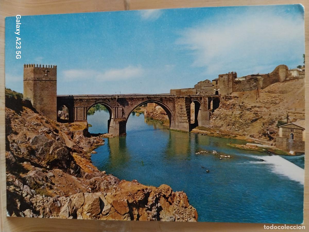 Postales: TOLEDO PUENTE SAN MARTIN RIO TAJO ED ARRIBAS 1304 SC ORIGINAL
