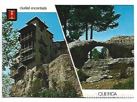 Postales: CASAS COLGADAS - PUENTE ROMANO.- CUENCA