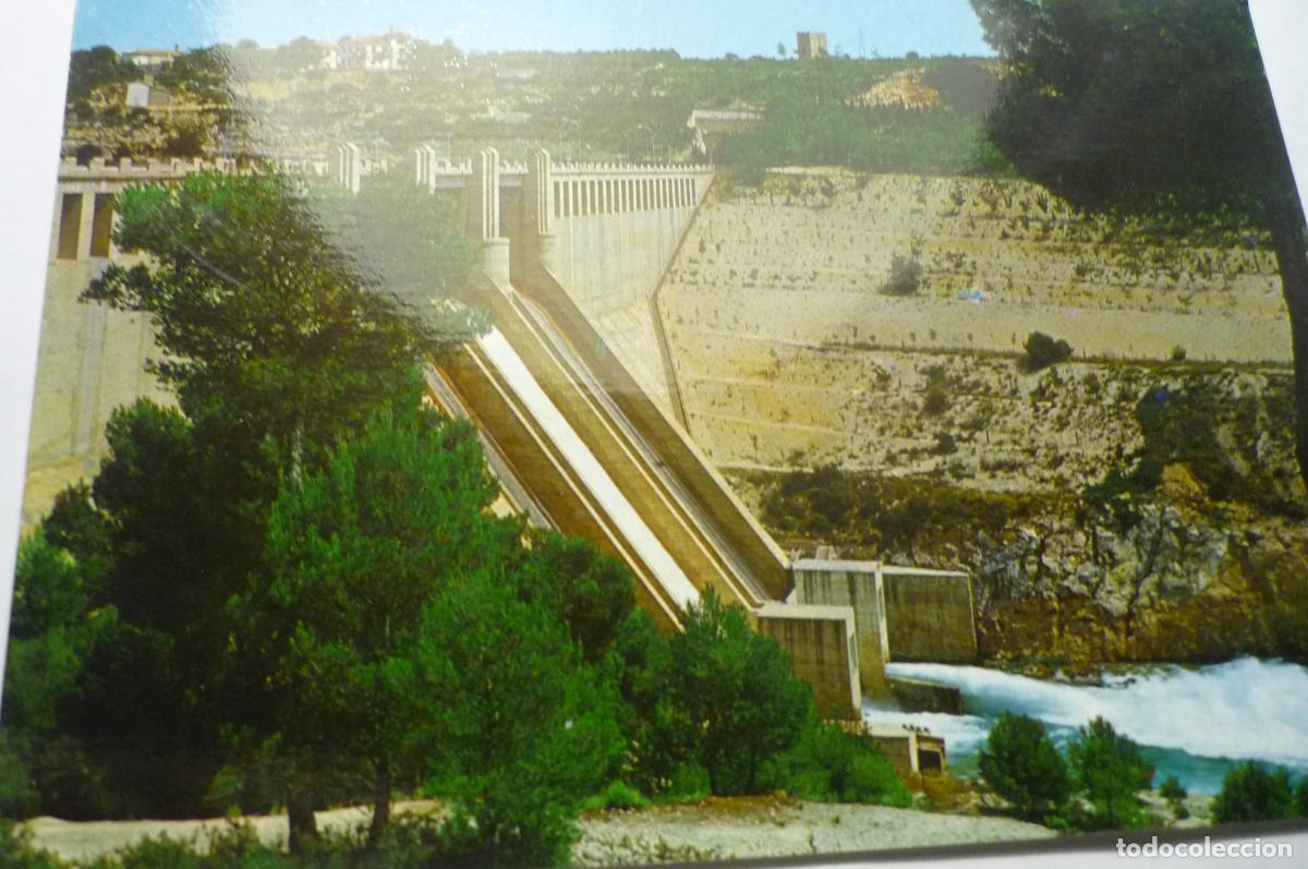 Postales: postal pantano de alarcon.-